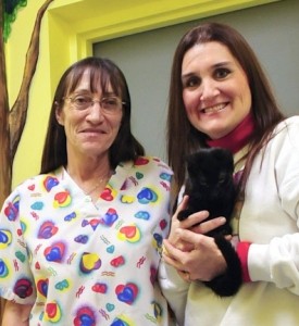 Lyn & Me Lyn Beurrier- Cat Specialist and Me
